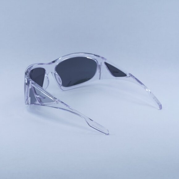 ?️ New Givenchy GV40051I 26C Sunglasses - Transparent Frame, Grey Lenses main image 8